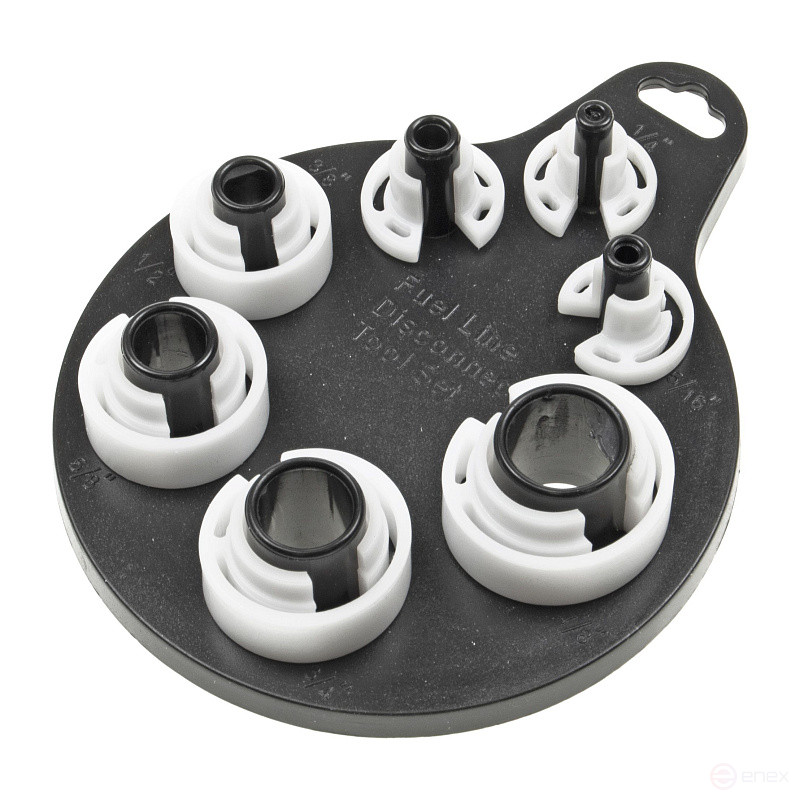 A set of devices ER-86708 for disconnecting quick-release connections of fuel systems and air conditioning systems 7pr., in a blister EUREKA /1/100