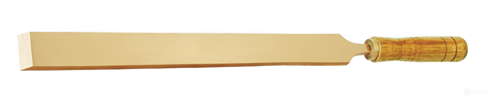 Flat scraper 30x200 mm plastic handle intrinsically safe 206-1002 AlCu HORTZ