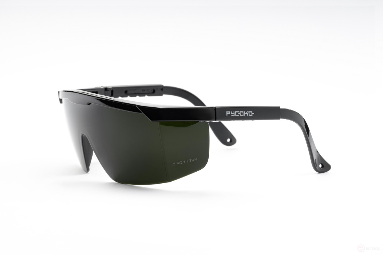 Titanium protective glasses of the RUSOKO trademark