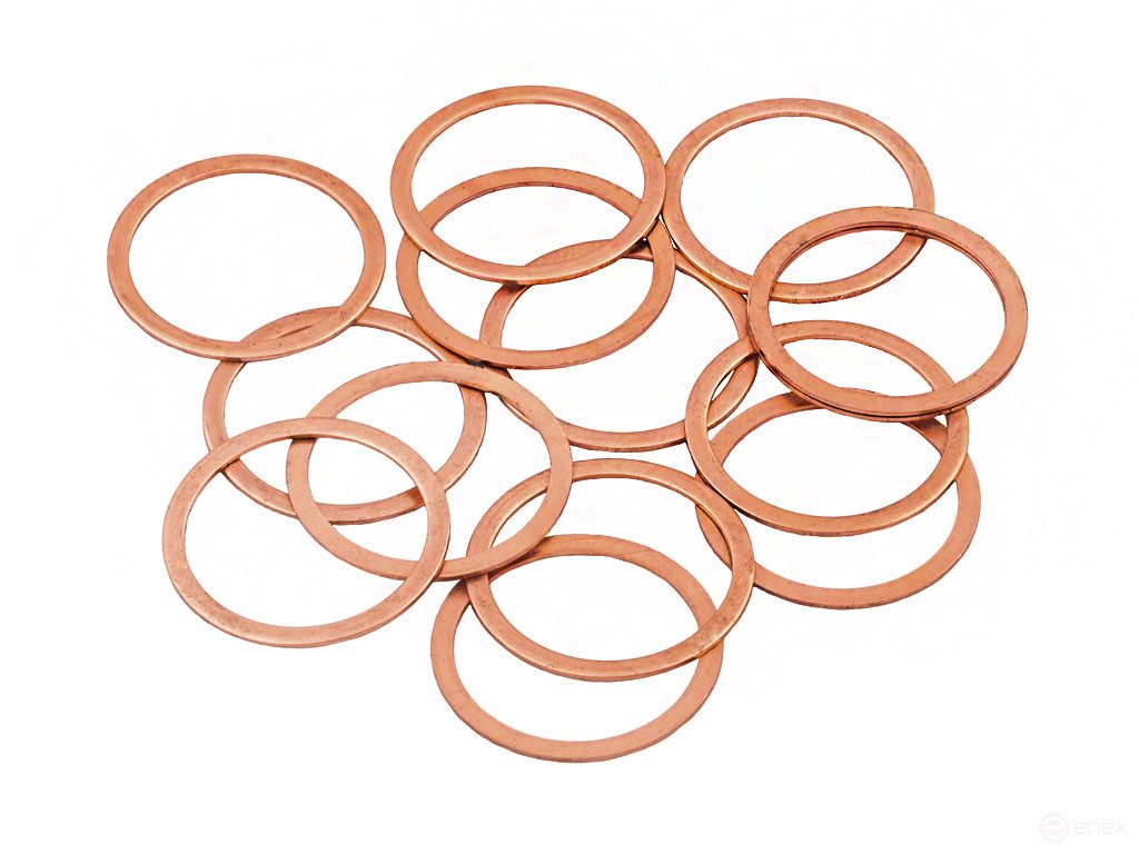 Медное кольцо VOLL 33х39х1 мм