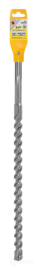 Бур SDSmax ф24х360/520