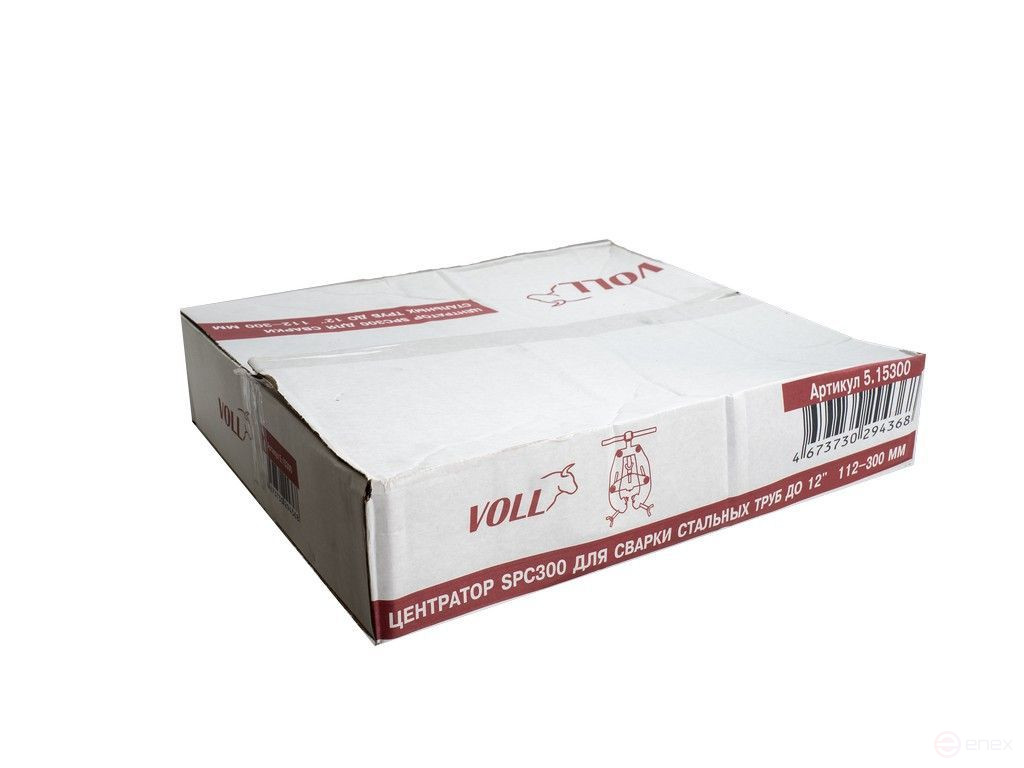 Центратор VOLL SPC300 для сварки стальных труб до 12", 112-300мм
