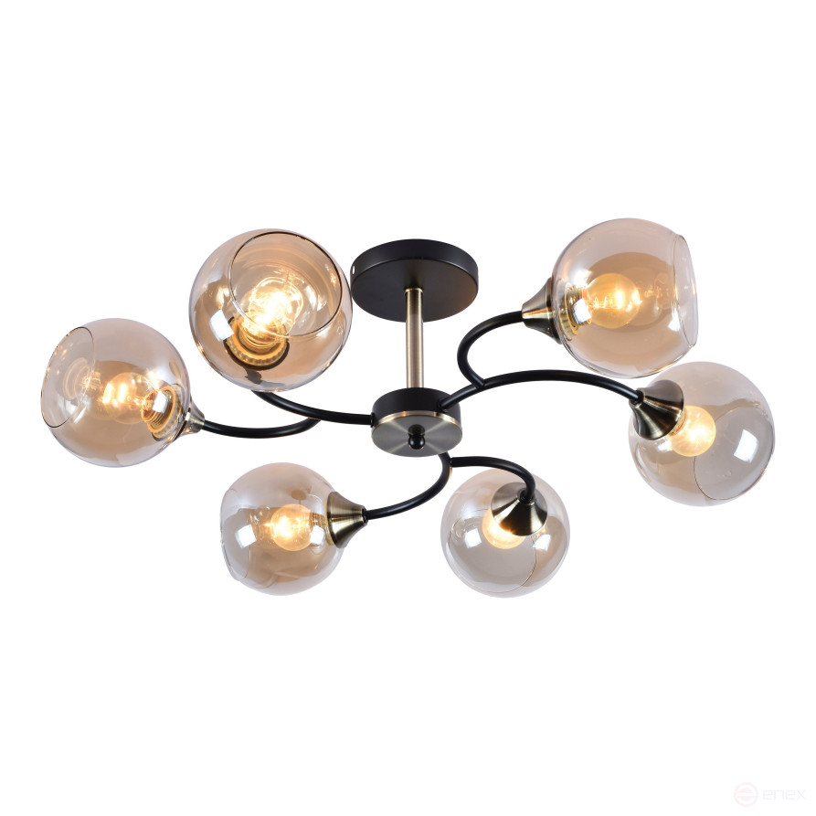Chandelier Rivoli Lore 9072-306 6 * E27 60W Modern