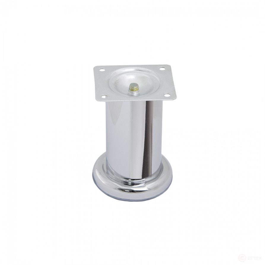 Опора меб. мет. TB019 (B140) d50 h80 хром AKS