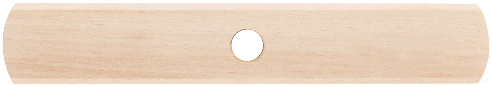 Щетка для пола деревянная, овальная, 6-ти рядная, 265 мм