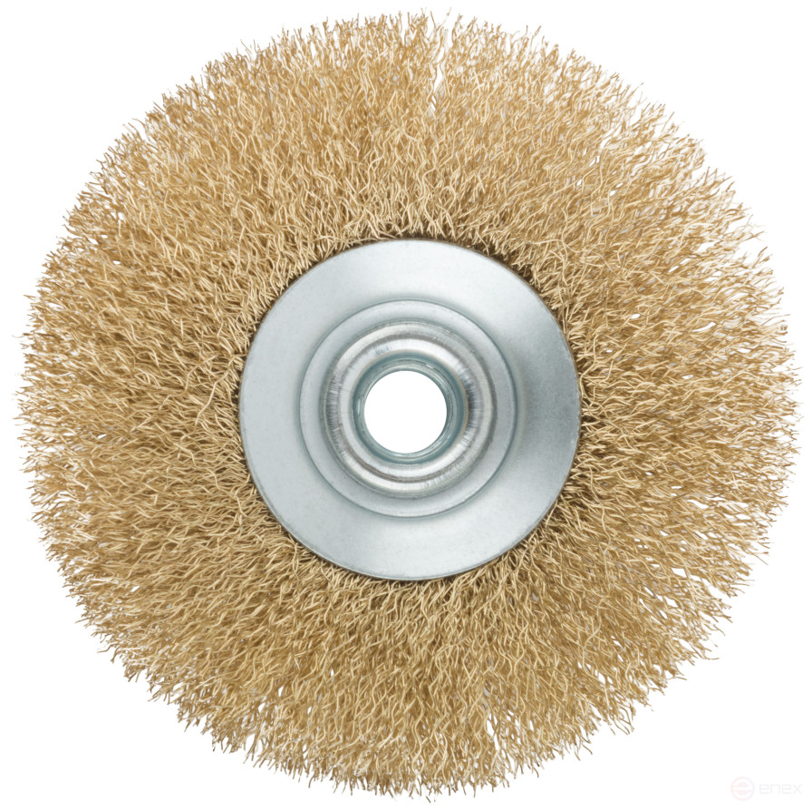 Cornice, type "wheel" with tilt, nut M14, steel wavy latuned wire 115 mm