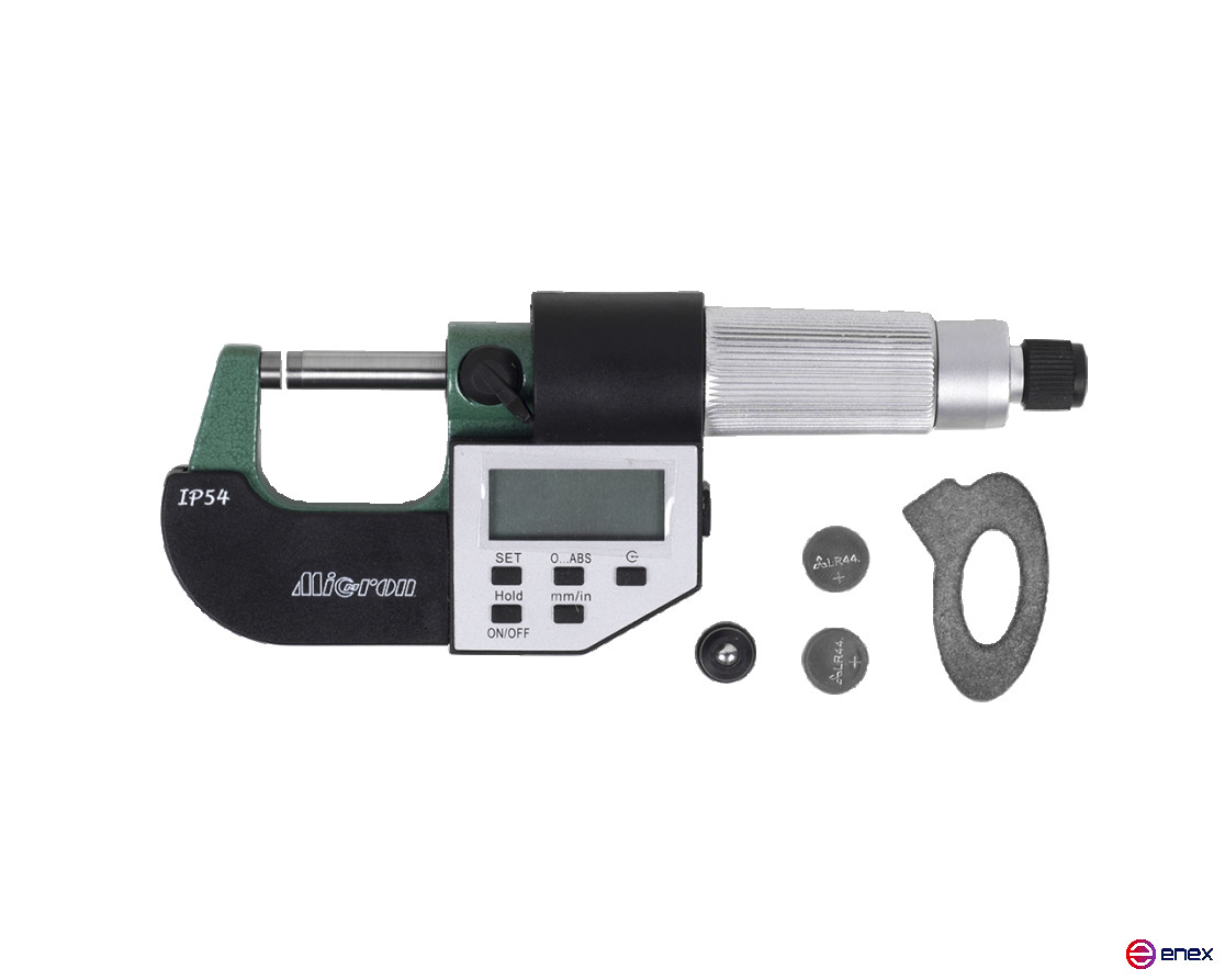 Микрометр МКЦ- 25 0,001 цифровой 5-кнопочный IP54 Micron с поверкой