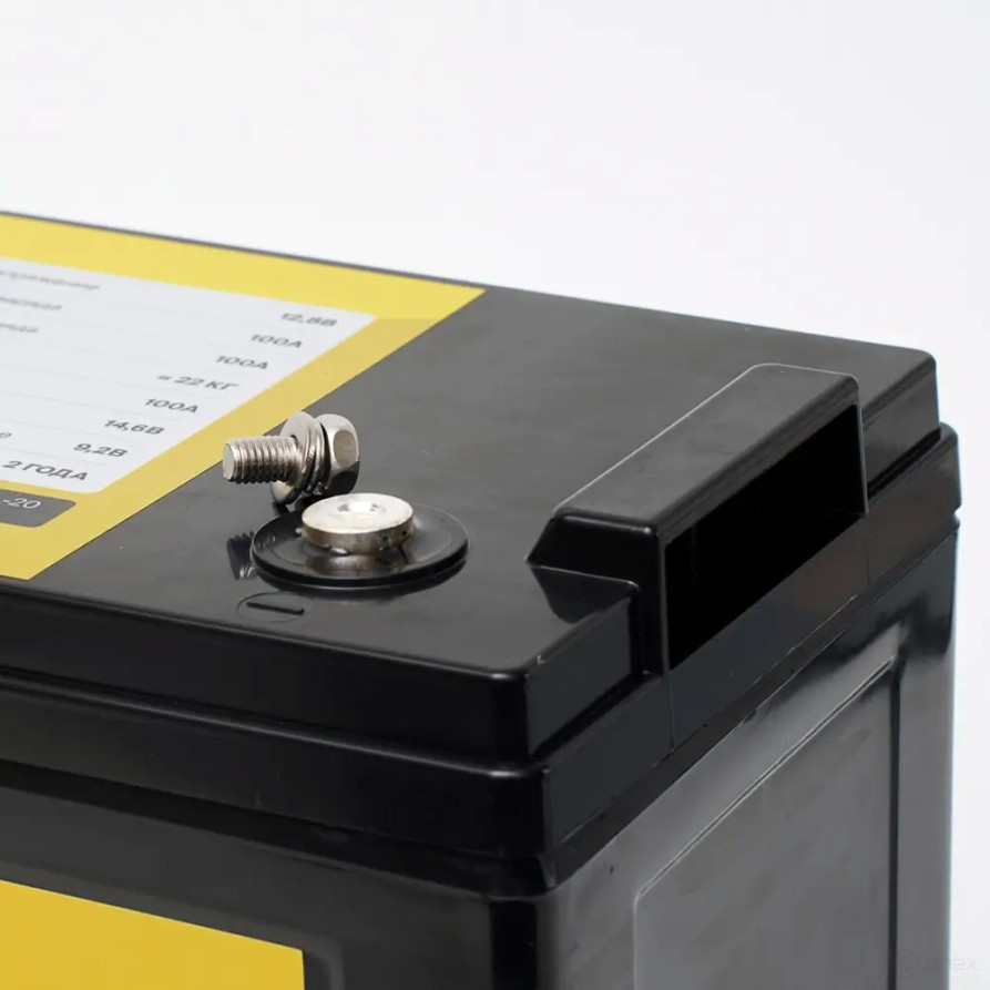 Литиевый тяговый аккумулятор ЛИТОМАКС LiFePO4 12 В 200 А·ч 2560 Вт·ч, с поддержкой Bluetooth, IP67, BMS на 200 А