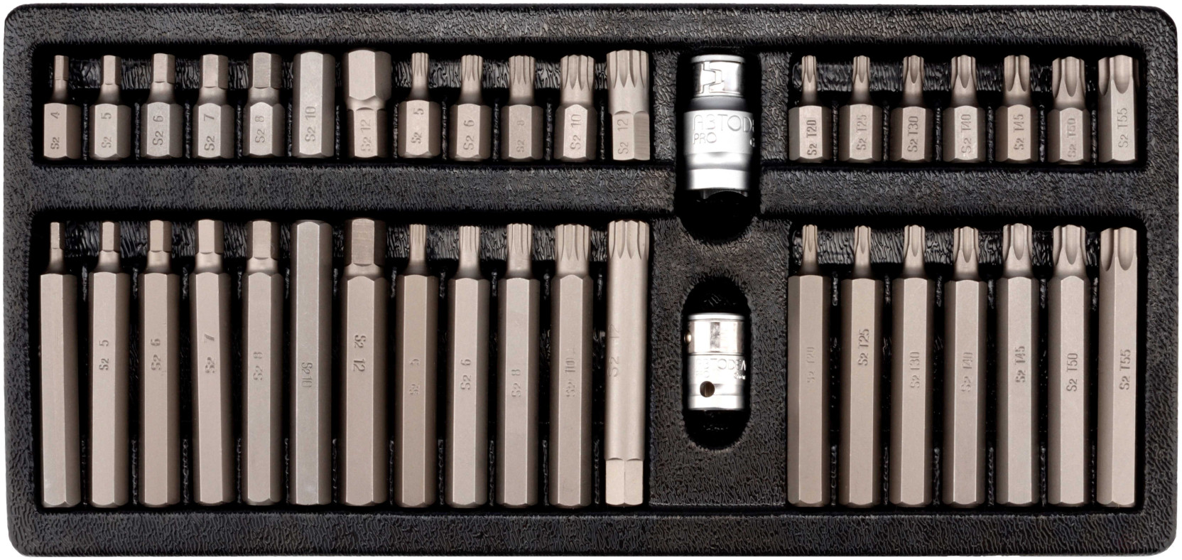 Набор звездочек 40пр. (сталь S2) АвтоDело PRO 40740