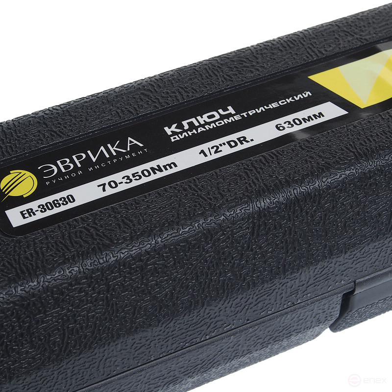 Torque wrench ER-30630 : 1/2" DR (70-350Nm) 630mm EUREKA /1/10