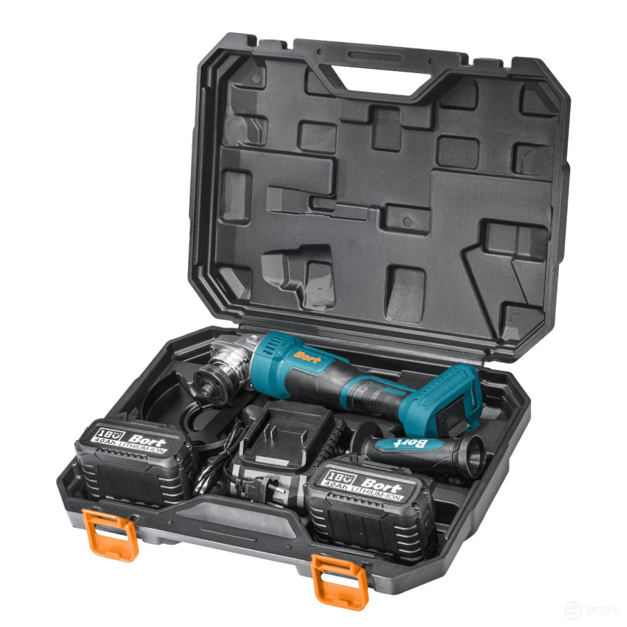 Машина шлифовальная угловая аккумуляторная BORT BWS-21Li