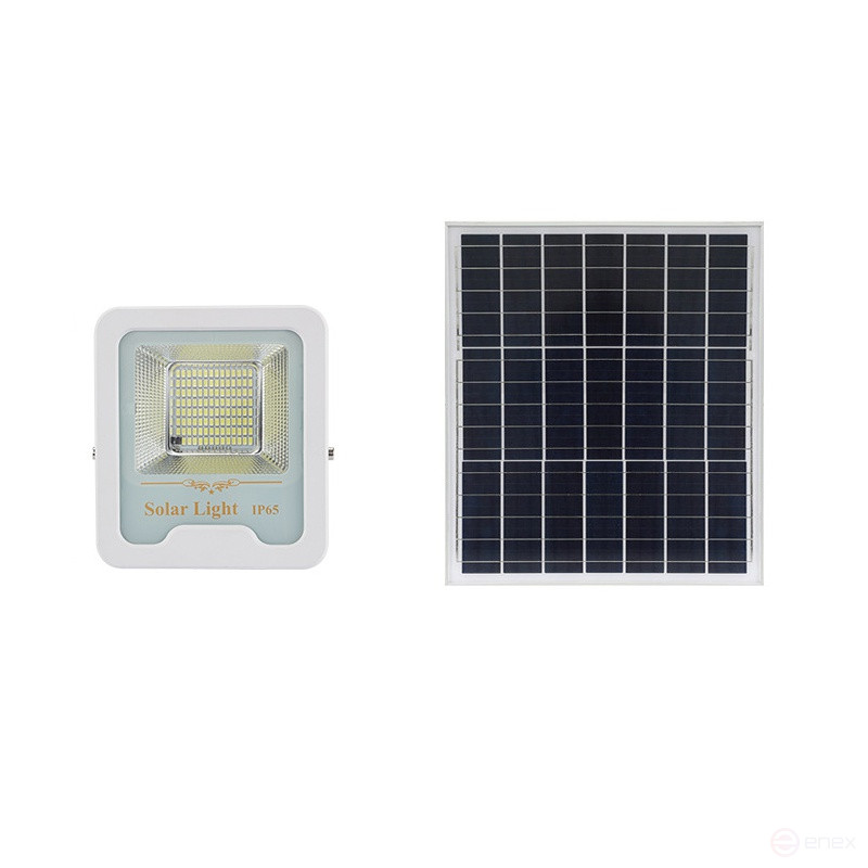 Светодиодный прожектор с солнечной панелью Mosvolt SFL-A2-50W