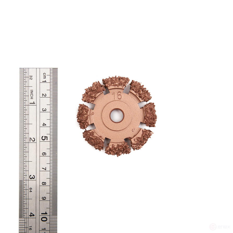 NS05-2216-RF Диск шероховальный, Ø50x9,5мм, AH 3/8