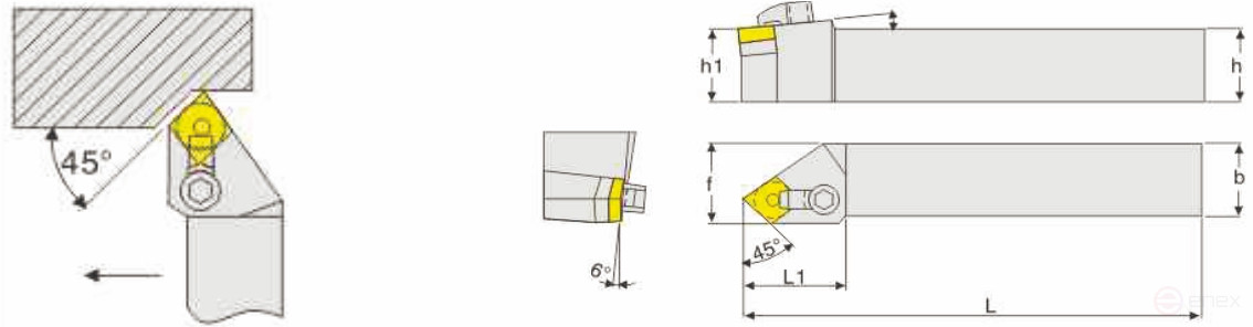 Державка MCSNR2525M12
