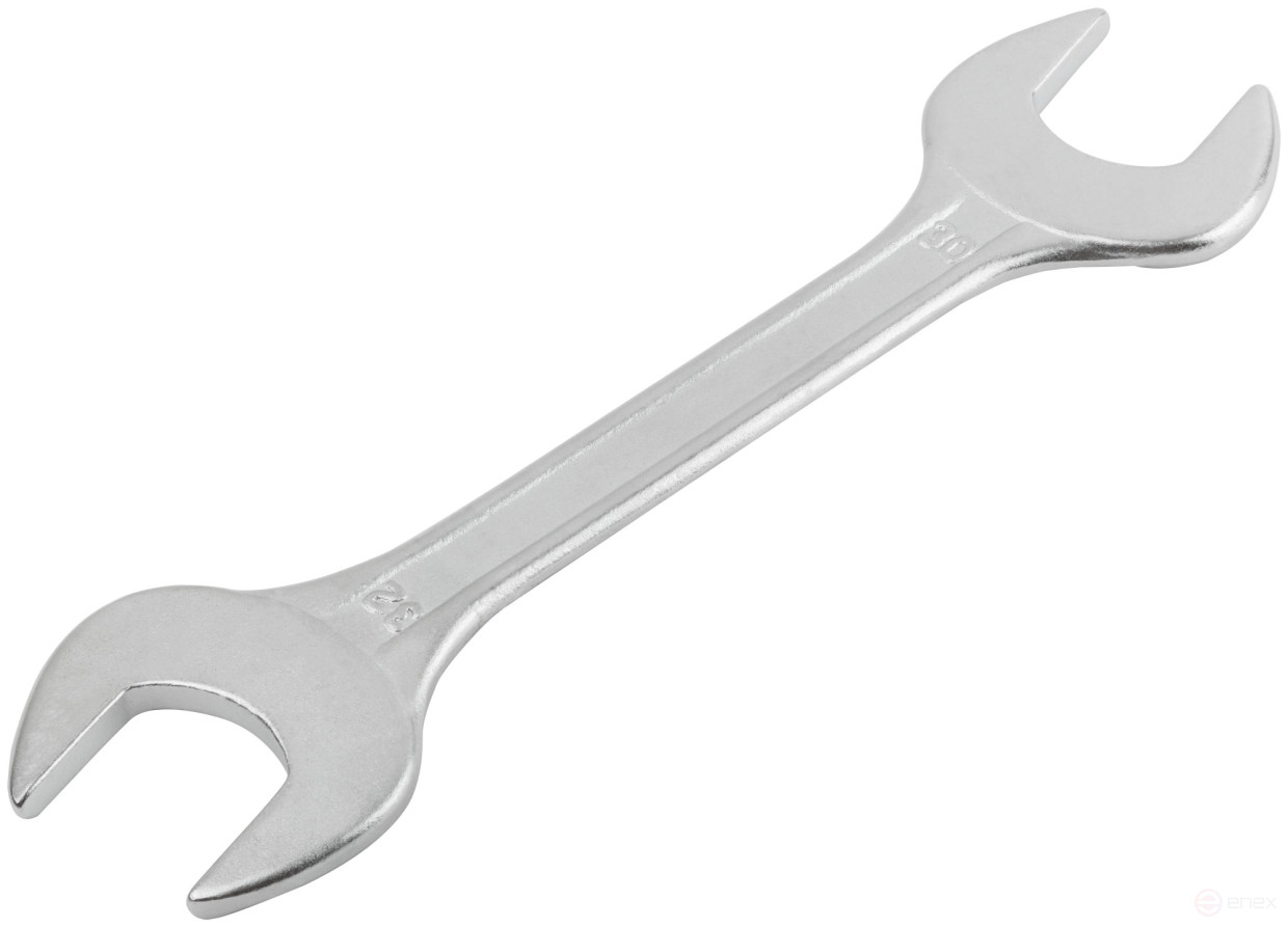 Ключ рожковый "Хард", хромированное покрытие 30х32 мм