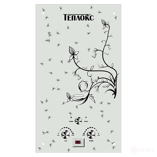 Цветная панель стеклянная вьюнок1 для установки на ГПВС-10