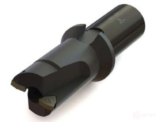 Сверло укороченное повышенной жесткости для обработки отверстий в рельсах ф36,0