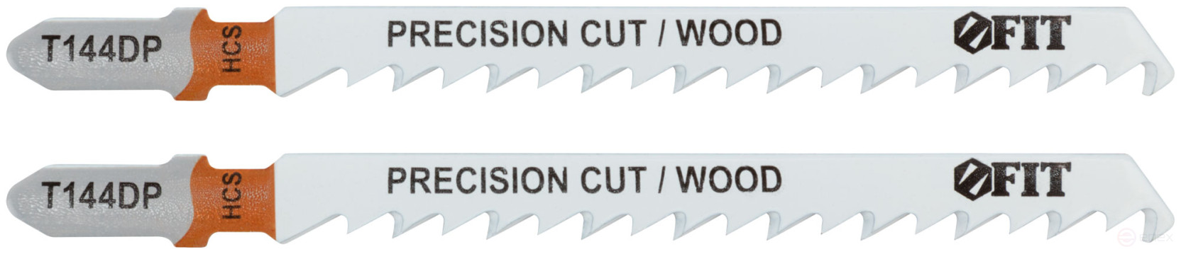 Wood canvases, HCS, diluted, ground teeth 100/74/4 mm (T144DP), 2 pcs.