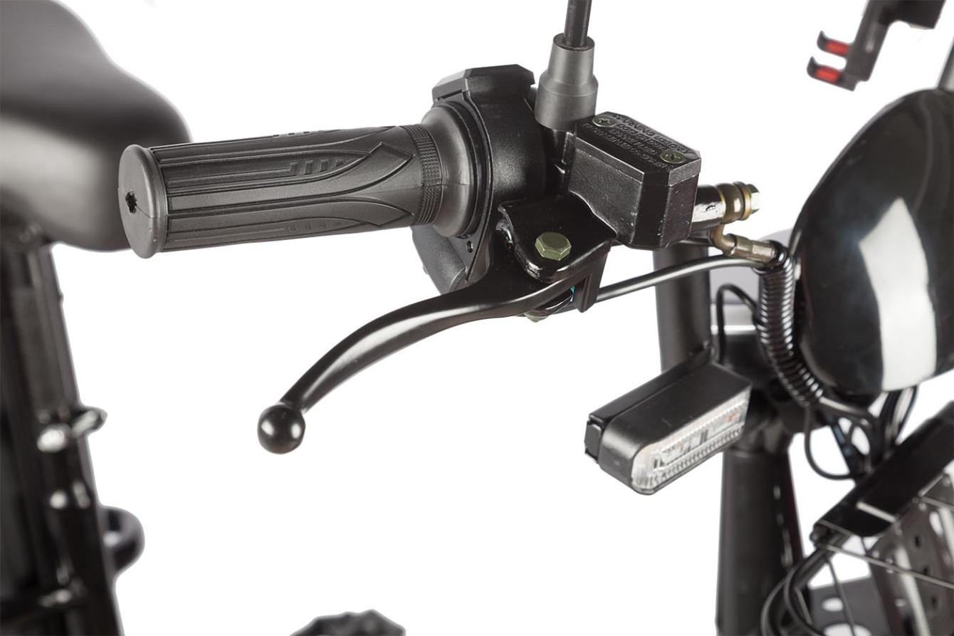 Электровелосипед Gelbert Khan Monster 1, черный