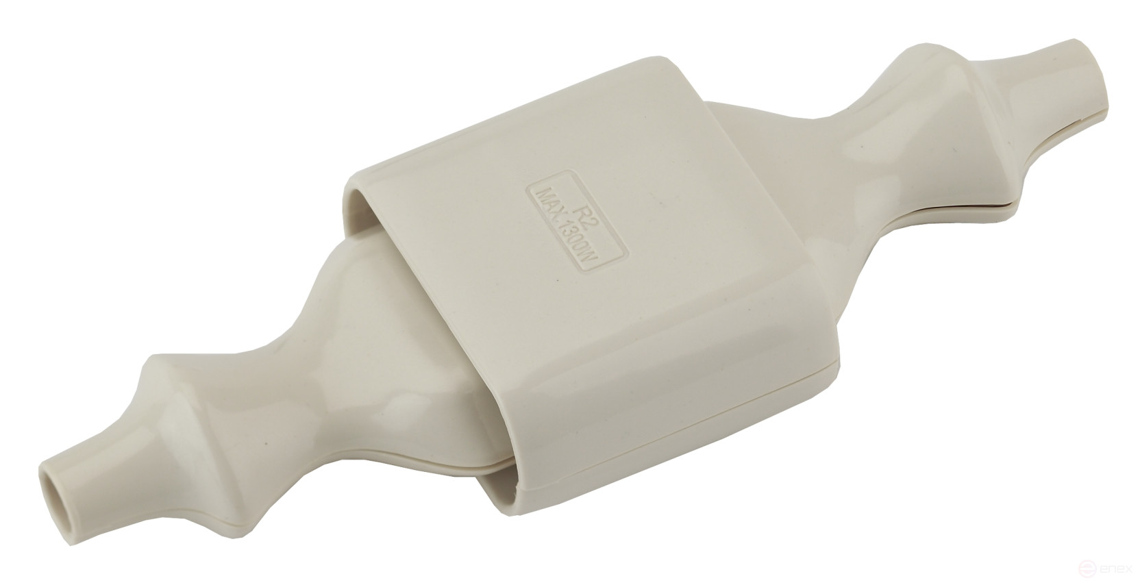 ERA R2 cable outlet without grounding 10A direct input white