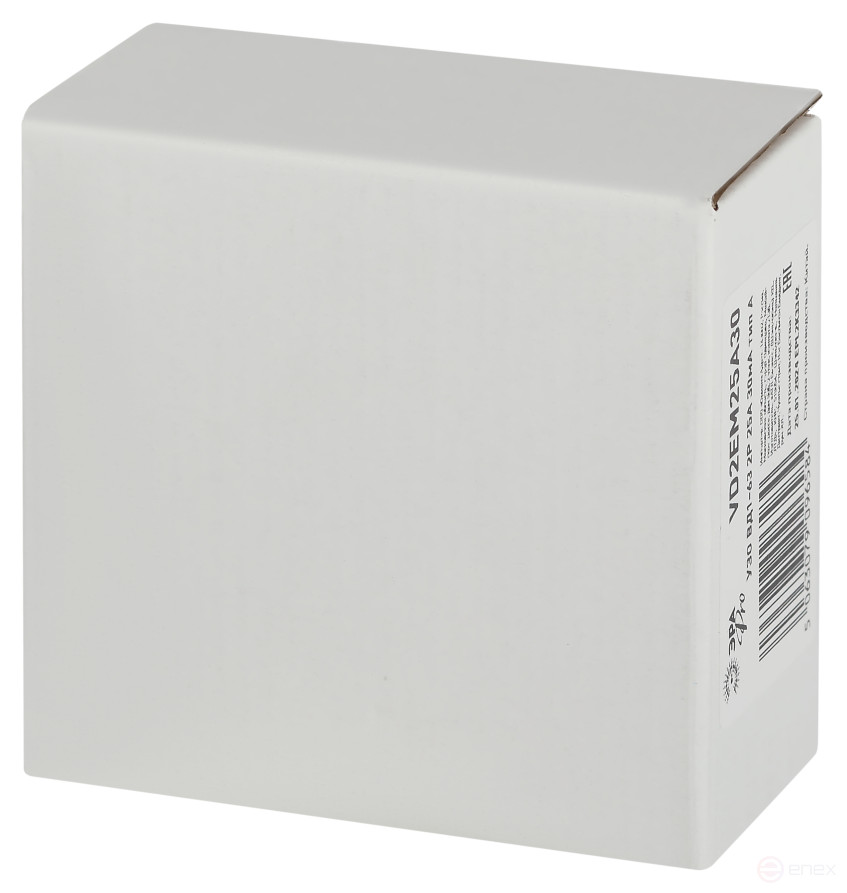 УЗО ЭРА PRO VD2EM25A30 ВД1-63 2P 25А 30мА тип А электромеханическое