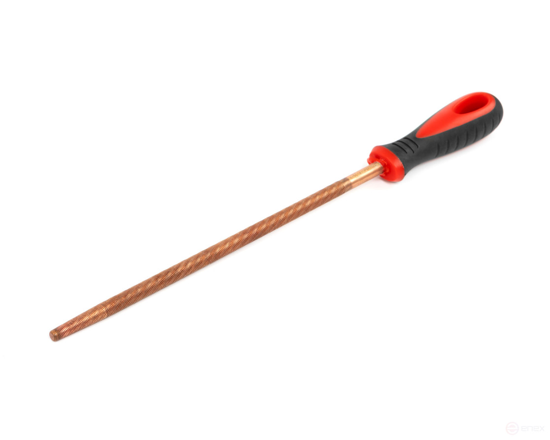 Напильник круглый 8,5х250мм BeCu искробезопасный 219-1006, HORTZ
