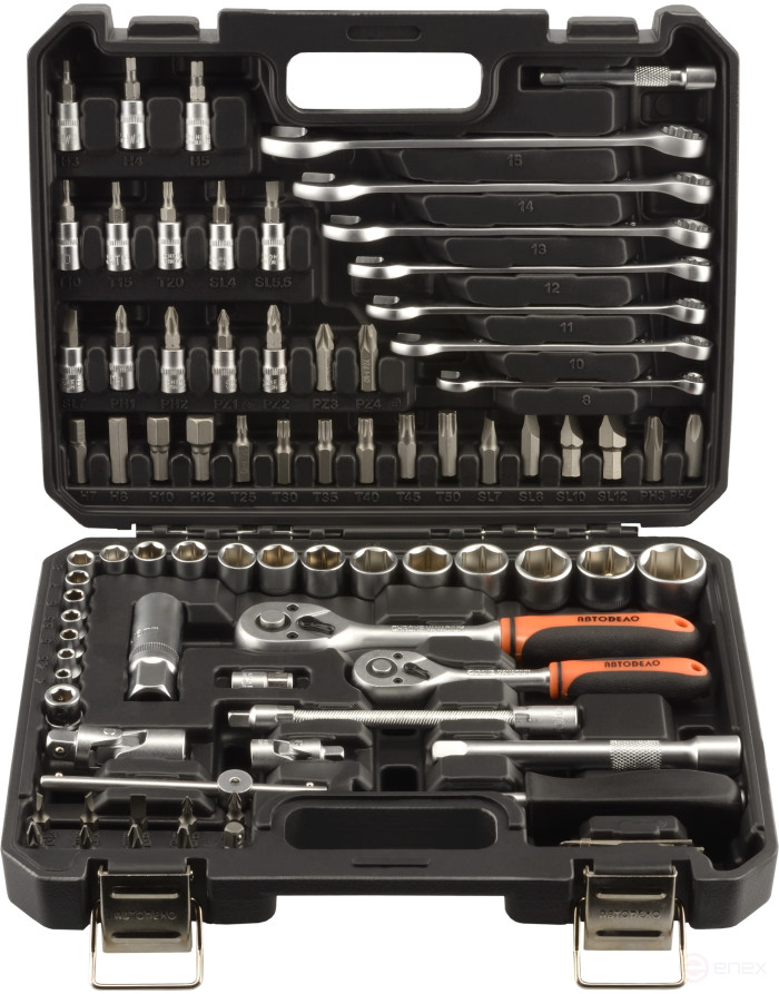 Tool Kit 82 pr. 3/8"DR 1/4"DR (Avtodor) 39862