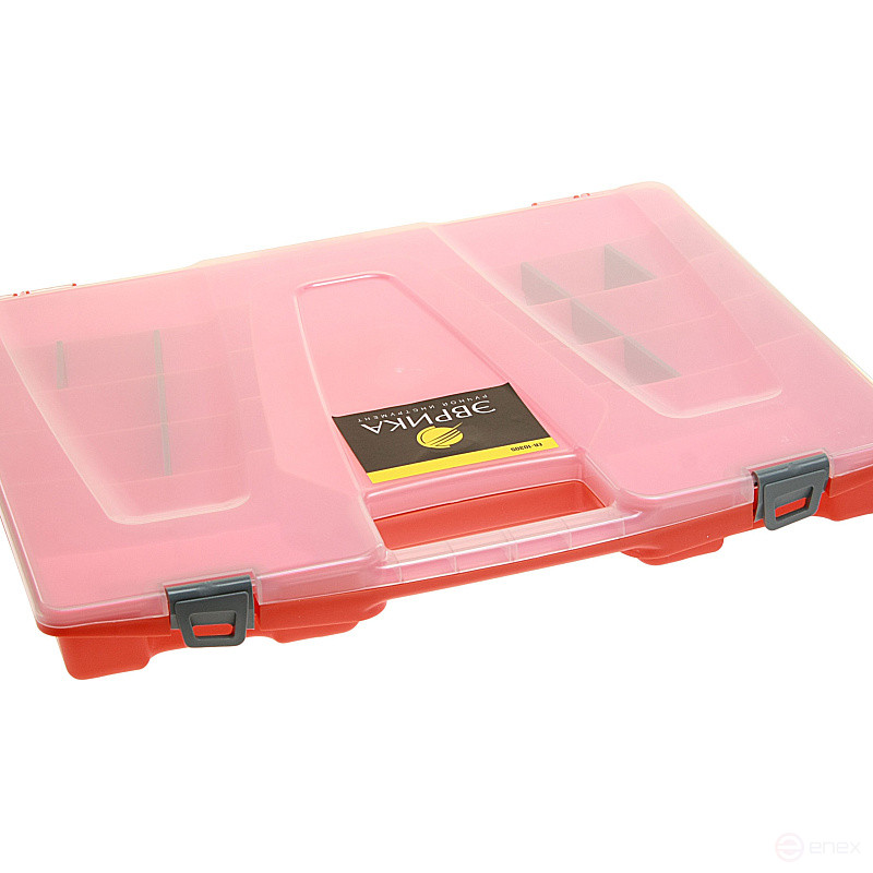 Бокс универсальный ER-10305 со сменными вставками 460х360х50 мм ЭВРИКА /1/5