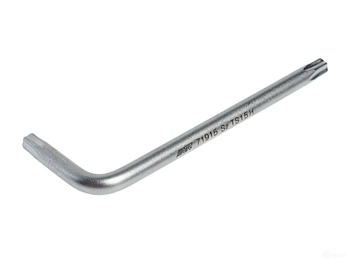 Ключ TORX Г-образный,5-гранный TS15H, длина 54мм JTC