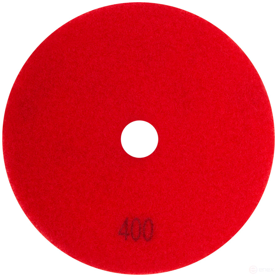 Алмазный гибкий шлифовальный круг АГШК (липучка), влажное шлифование, 125 мм, Р 400