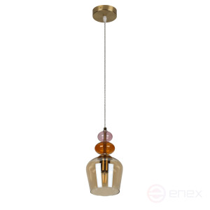 4114-201 Rivoli Corina Pendant Lamp 4114-201 1 x E27 40W Design