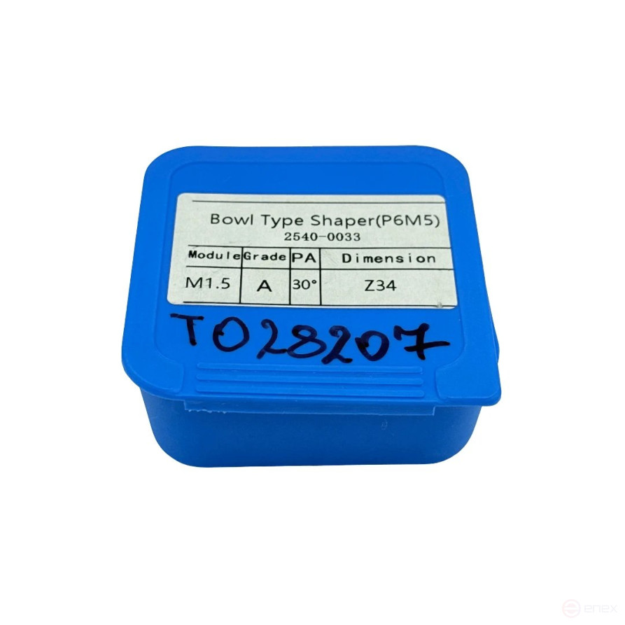 Долбяк чашечный M 1.5, z=34, 30°, D=51 мм, d=20 мм (2540-0033) TORNERI Т028207