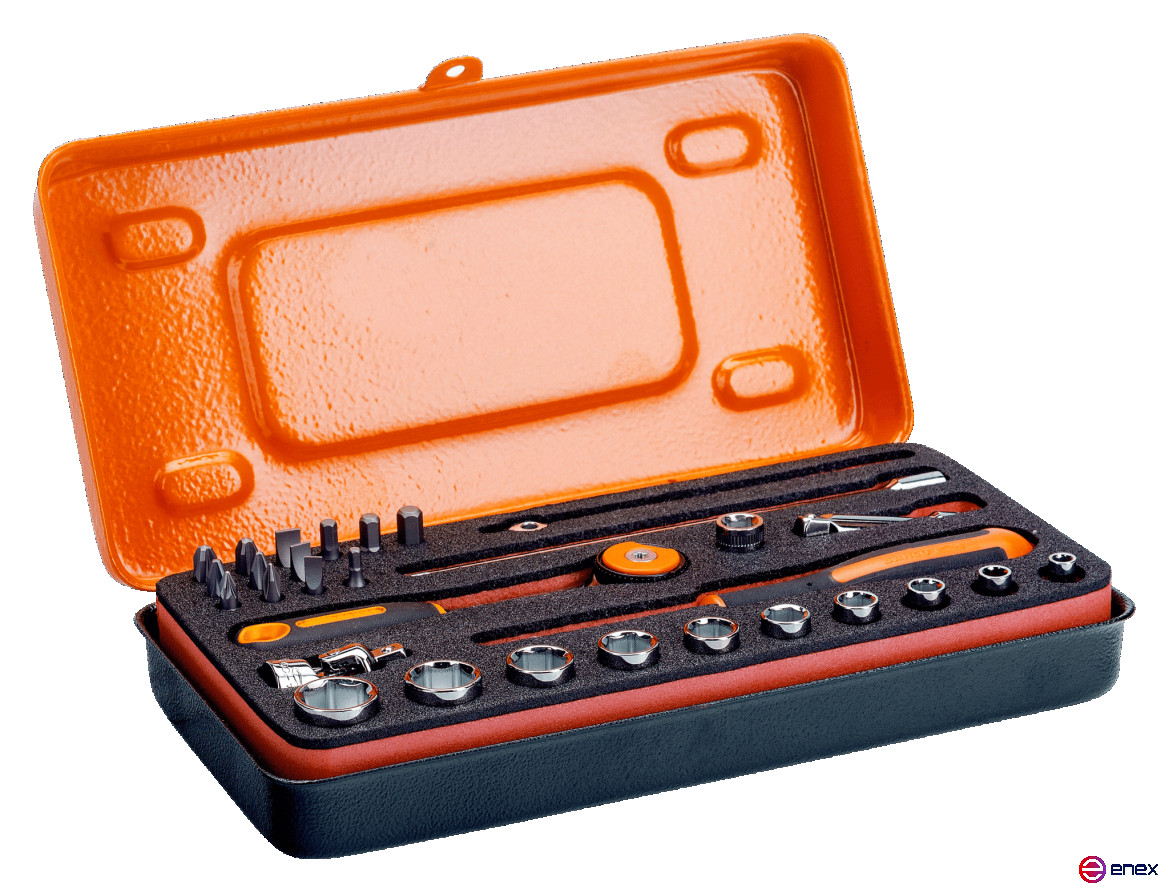 1/4" Set of end heads with 6729MHR bits