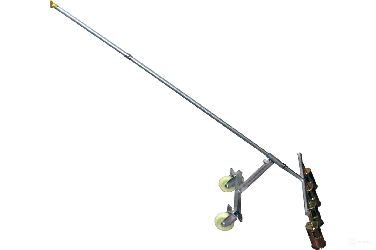 Газовоздушная горелка Brima ГВ-4РВТ-850 с тележкой