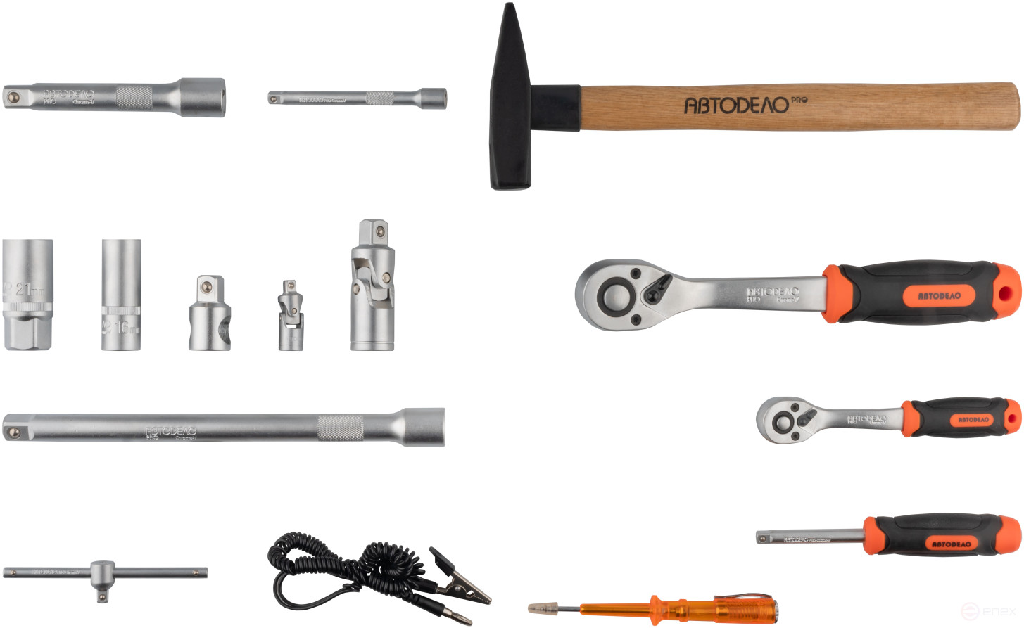Tool Kit 90pr. 1/2" DR 1/4" DR AvtoDelo PRO (39890)