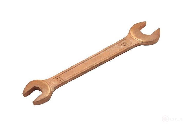 Double-sided horn wrench 9x11 mm copper plating SITOMO (7811-0456)