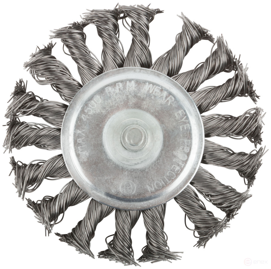 Corkscrew, "wheel" type, with pin, 100 mm twisted steel wire