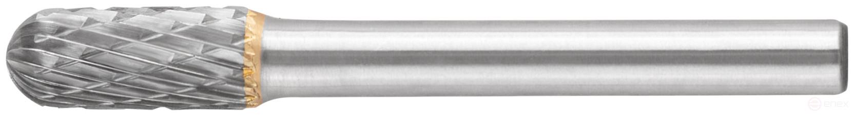 Carbide ball, 6 mm pin, type "C", cylindrical rounded 8x20x65 mm