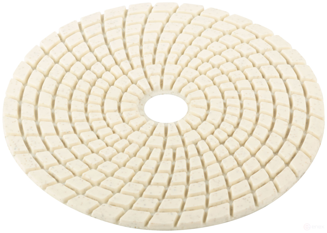 Алмазный гибкий шлифовальный круг АГШК (липучка), влажное шлифование, 125 мм, Р 30