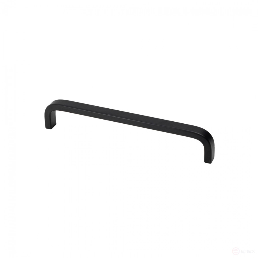 Handle meb. bracket alum. STRIPS 160/167 matte black, AKS
