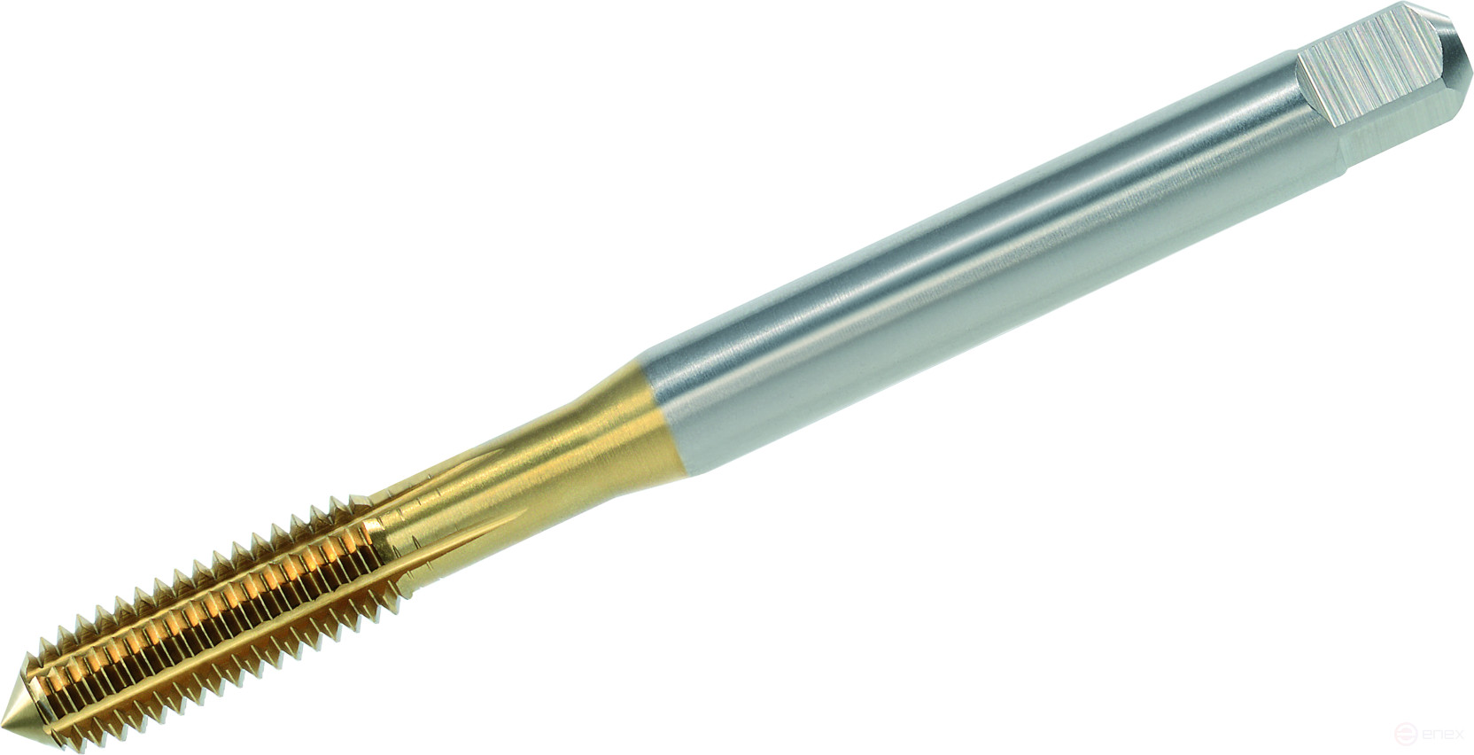 Метчик бесстружечный М 8 TiN (35635) с канавками для смазки VOLKEL