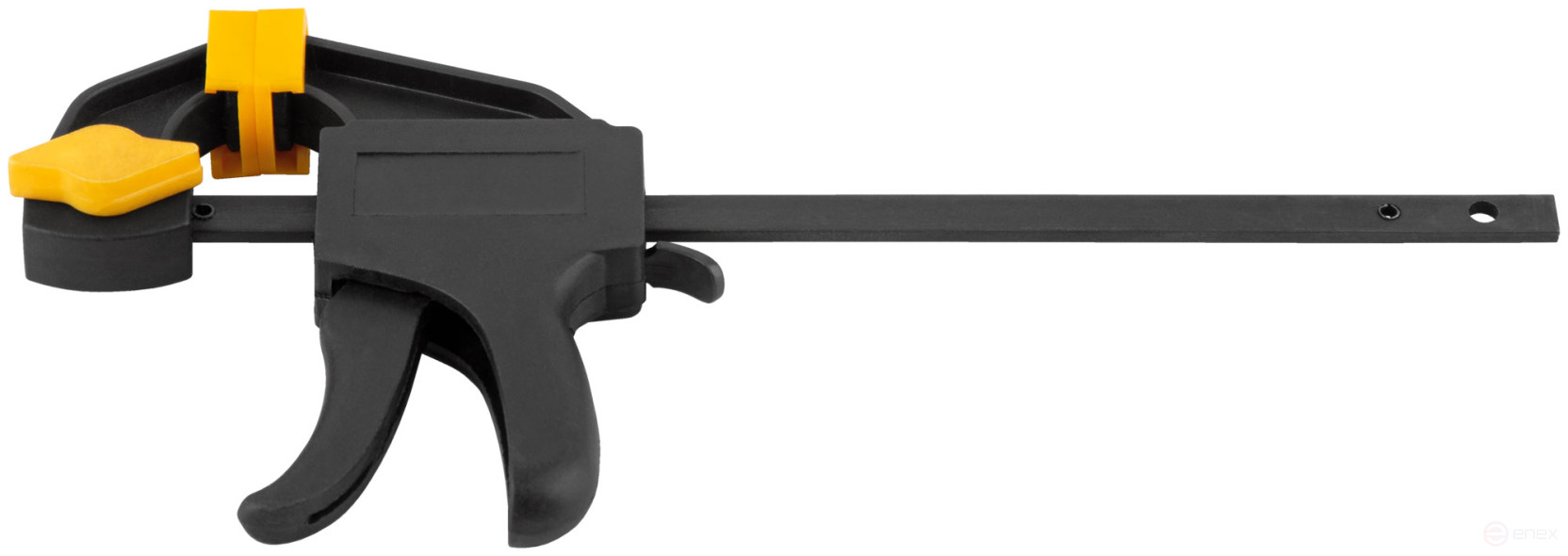 Струбцина нейлоновая пистолетная 100х185х30 мм