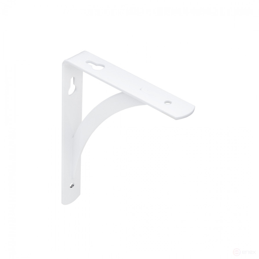 Полкодержатель мет. KOMETA 150*120*20*3, белый AKS