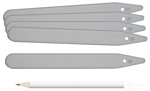 Plastic garden labels, set of 25 pcs.