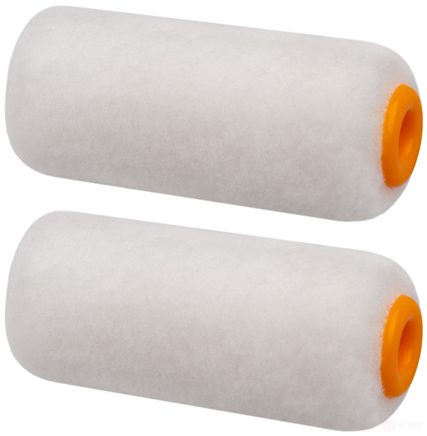 Roller, core 15 mm, polyester fillet, pile 6 mm, under 6 mm handle, 2 pcs., 50 mm