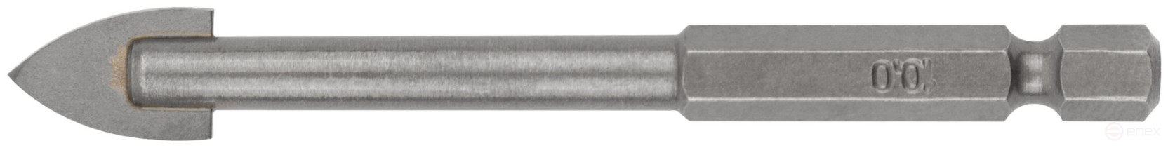 Tile and glass drill bit, hexagon U-shank for a 10x85 mm bit