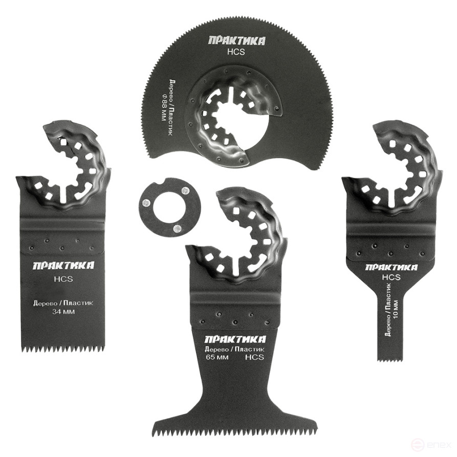 Set of nozzles for MFI PRACTICE 4 pieces of wood No. 1 in a blister (240-508)