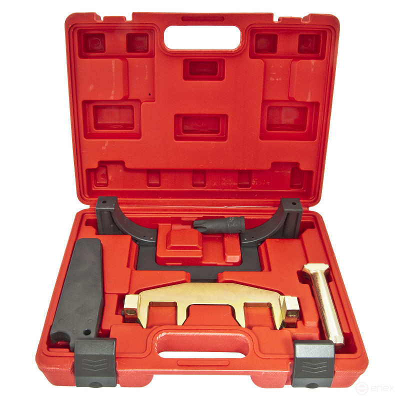 Набор фиксаторов для обслуживания двигателей ER-86923 Mercedes-Benz (M271) 5пр., в кейсе ЭВРИКА /1/2