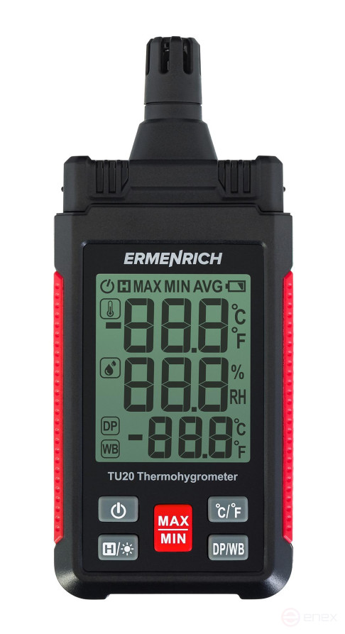Термогигрометр Ermenrich Wett TU20