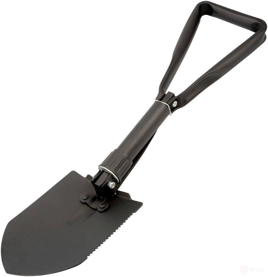 Лопатка автомобильная (L-580мм; складная; с киркой; в чехле) АвтоDело 44001